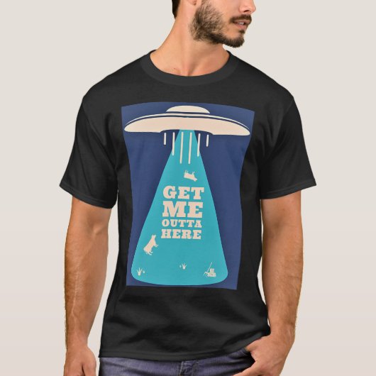 救助に向かうUfo Tシャツ (正面)