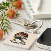 救助に キーホルダー (正面右)