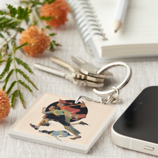 救助に キーホルダー (正面右)