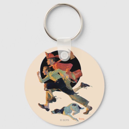 救助に キーホルダー (正面)