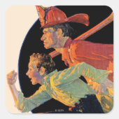 救助に スクエアシール (正面)