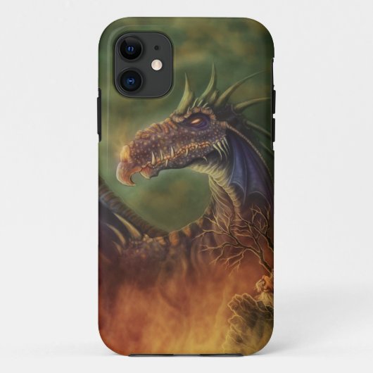 救助に! ファンタジーのドラゴン Case-Mate iPhoneケース (裏面)