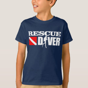 救助のダイバー2の服装 Tシャツ