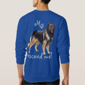 救助のベルギー人Tervuren スウェットシャツ (裏面)