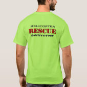 救助のランディのTシャツ Tシャツ (裏面)