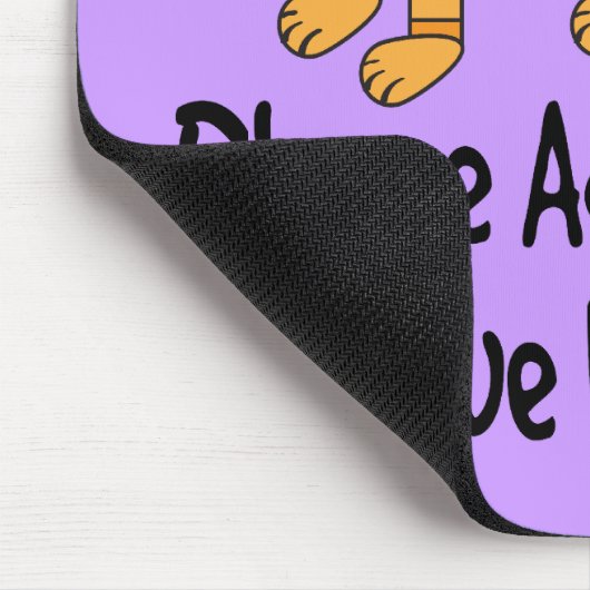 救助の子猫猫のギフトを採用して下さい マウスパッド (コーナー)