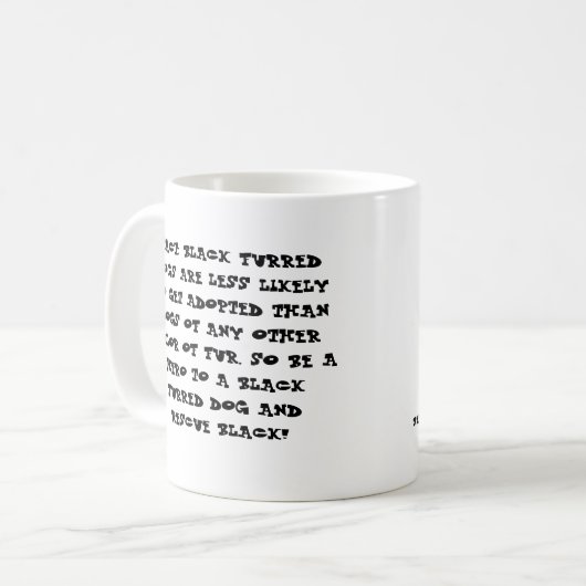 救助の憂うつのマグ コーヒーマグカップ (正面左)