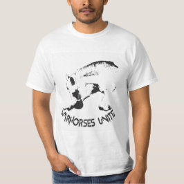 救助の馬に汚点のない経歴を与えるクールなプロダクト Tシャツ