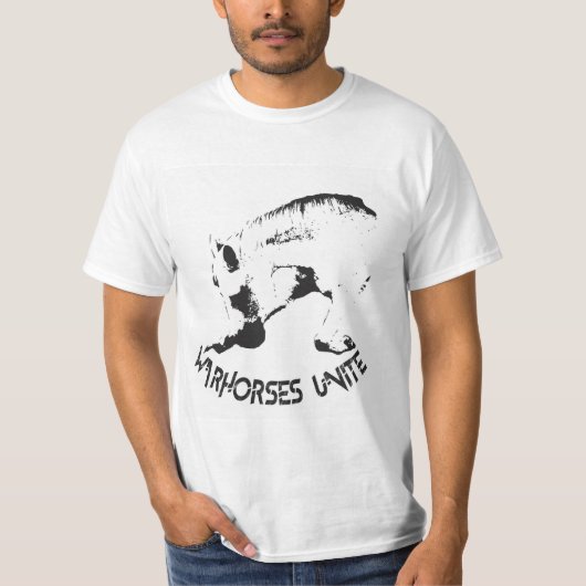 救助の馬に汚点のない経歴を与えるクールなプロダクト Tシャツ (正面)