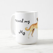 救助のAnatolian羊飼い コーヒーマグカップ (正面左)