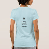 救助のTシャツ2 Tシャツ (裏面)