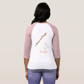 救助への犬の恋人 Tシャツ (裏面フル)