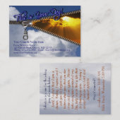 救助カード: これはあなたの日です! 名刺 (正面/裏面)