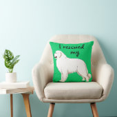 救助グレート・ピレニーズ クッション (椅子)