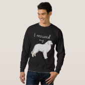 救助グレート・ピレニーズ スウェットシャツ (正面フル)