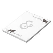 救助ニューファンドランド ノートパッド (回転)