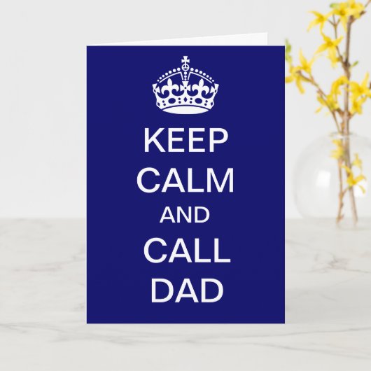 救助パパ カード (黄色い花)