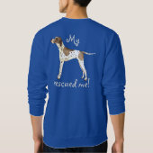 救助ポインタ スウェットシャツ (裏面)