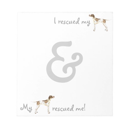 救助ポインタ ノートパッド (正面)