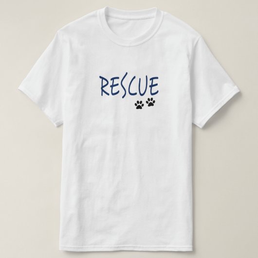 救助ユニセックスT型 Tシャツ (デザイン正面)