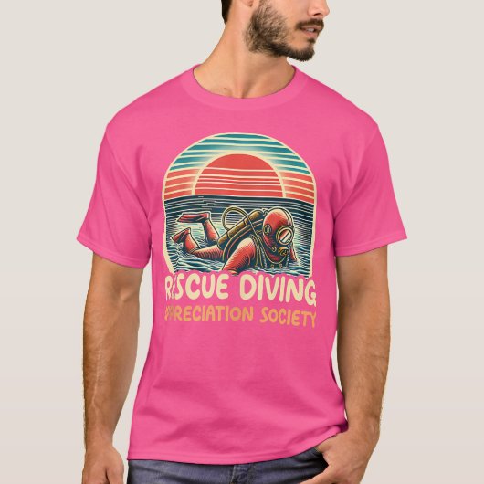 救助潜水 Tシャツ (正面)