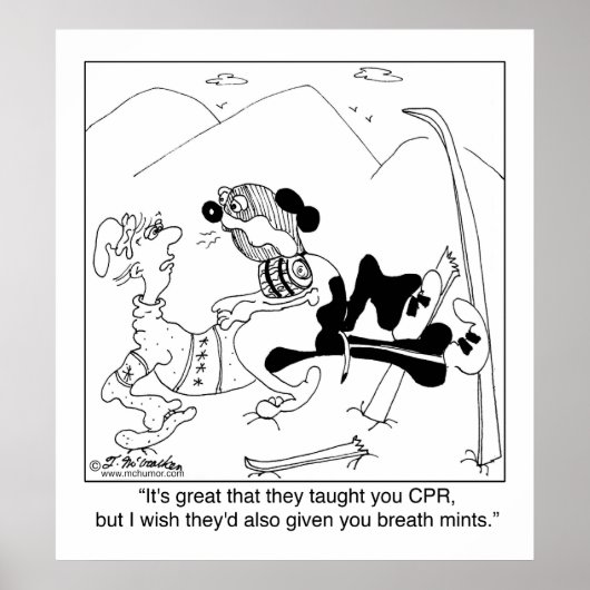 救助犬が心肺蘇生を知る ポスター (正面)