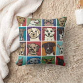 救助犬の漫画 クッション (ブランケット)