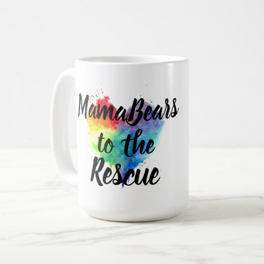 救助用のマグカップに コーヒーマグカップ (正面左)