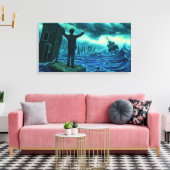 救助素晴らし者 キャンバスプリント (インサイチュ (リビング))