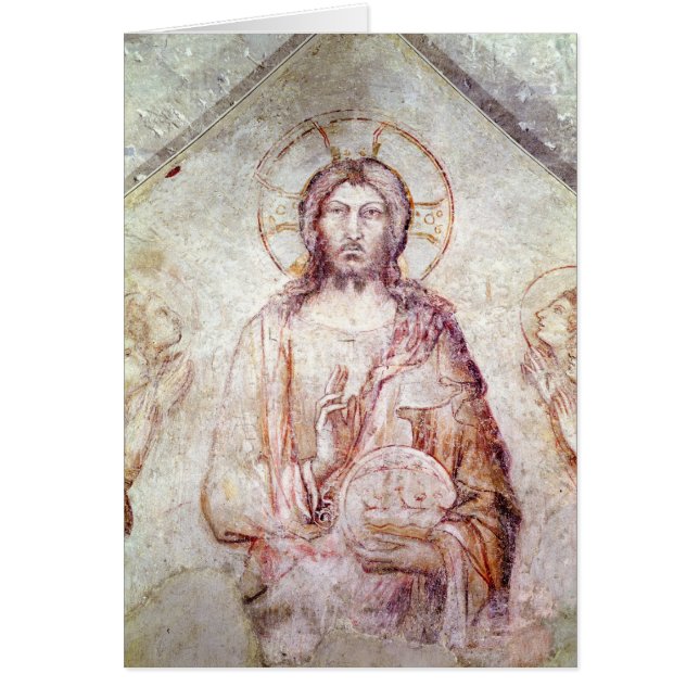 救助者の天恵1341年を描写するTympanum (正面)