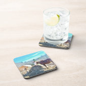 救助荷車を引く馬食べの干し草 コースター (右側)