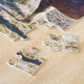 救助荷車を引く馬食べの干し草 ジグソーパズル (側面)