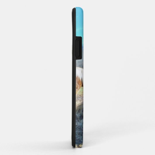 救助荷車を引く馬食べの干し草 Case-Mate iPhoneケース (裏面/右)