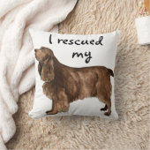 救助隊スパニエル犬 クッション (ブランケット)