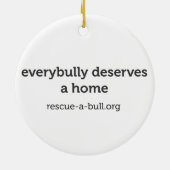 救助雄牛のオーナメント セラミックオーナメント (裏面)