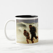 救助 ツートーンマグカップ (左)