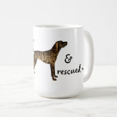 救助·プロット·ハウンド コーヒーマグカップ (正面右)