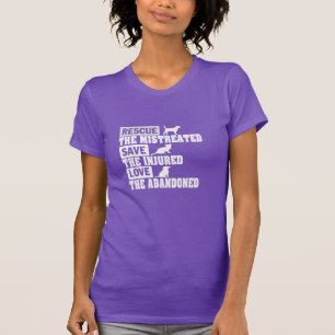 救助、保存、愛! Tシャツ