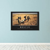 救助：感動的引用文1 キャンバスプリント (インサイチュ (ウッドフロア))