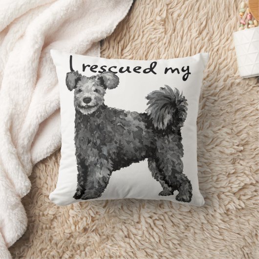 救助Pumi クッション (ブランケット)