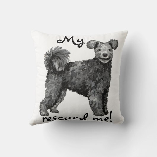 救助Pumi クッション (裏面)