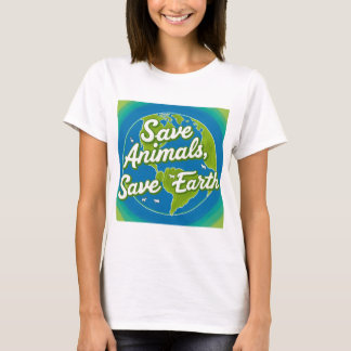 救動救物-エコフレンドリー- Tシャツ