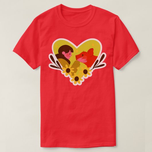 救動移動ビーガン Tシャツ (デザイン正面)