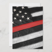 救命お祝い 招待状 (裏面)