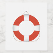 救命サーバー ワインラベル (シングルラベル)