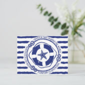 救命ブイとヒトデ ポストカード (スタンド正面)