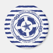 救命ブイとヒトデ マグネット (正面)