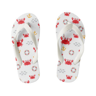 救命ブイ付きカニ キッズビーチサンダル