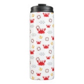 救命ブイ付きカニ タンブラー (正面)