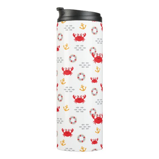 救命ブイ付きカニ タンブラー (回転右)